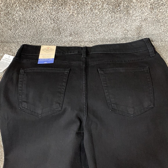 *HP!!* NWT Black Straight Leg Secretly Slender Stretch Jeans 16S - Picture 8 of 10